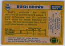 1982 Topps Rush Brown