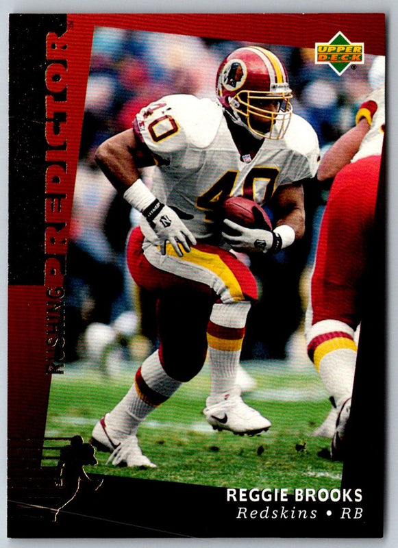1994 Upper Deck Predictors League Leaders Exchange Reggie Brooks #R18