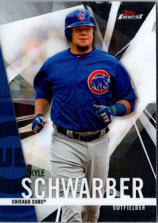 2017 Finest Kyle Schwarber #54