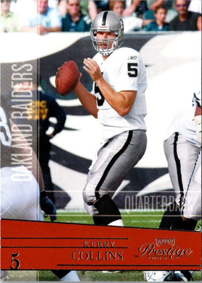 2006 Playoff Prestige Kerry Collins #110