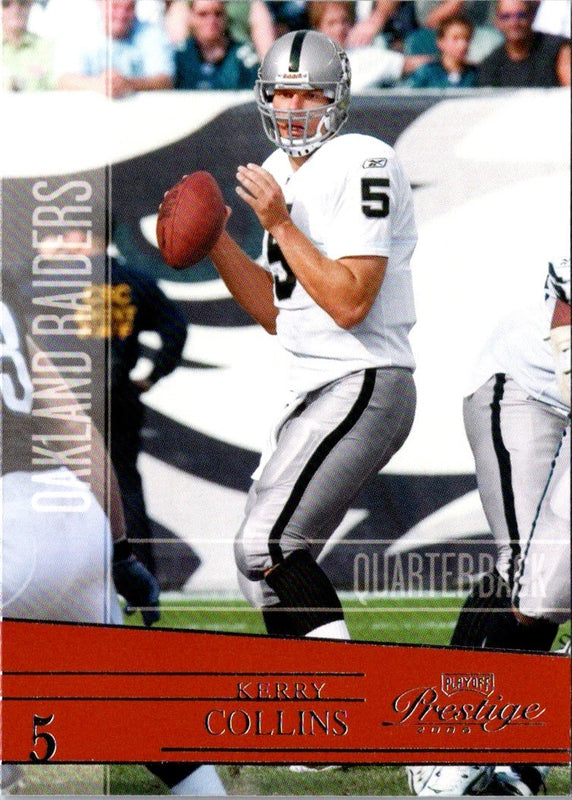 2006 Playoff Prestige Kerry Collins #110
