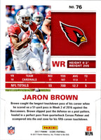 2017 Score Jaron Brown #76