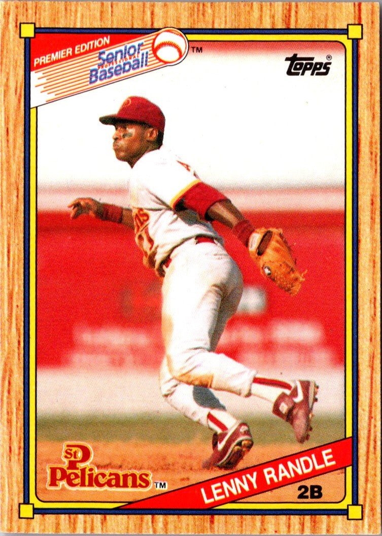 1989 Topps Senior League Len Randle