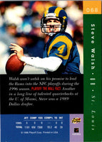 1996 Playoff Absolute Steve Walsh #68
