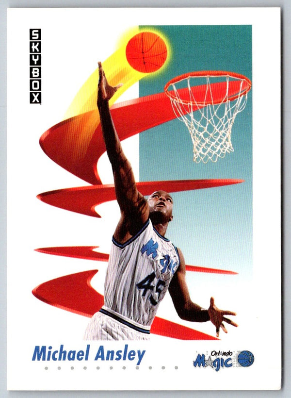 1991 SkyBox Michael Ansley #201