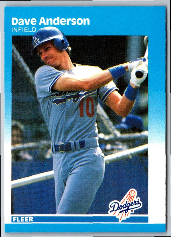 1987 Fleer Dave Anderson #436