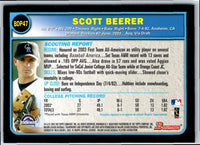 2003 Bowman Chrome Draft Picks & Prospects Scott Beerer #BDP47 Rookie