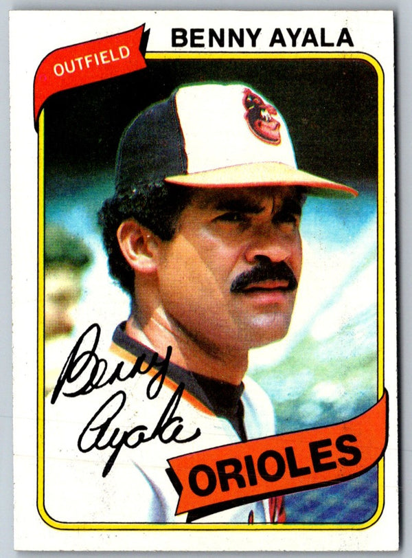 1980 Topps Benny Ayala #262