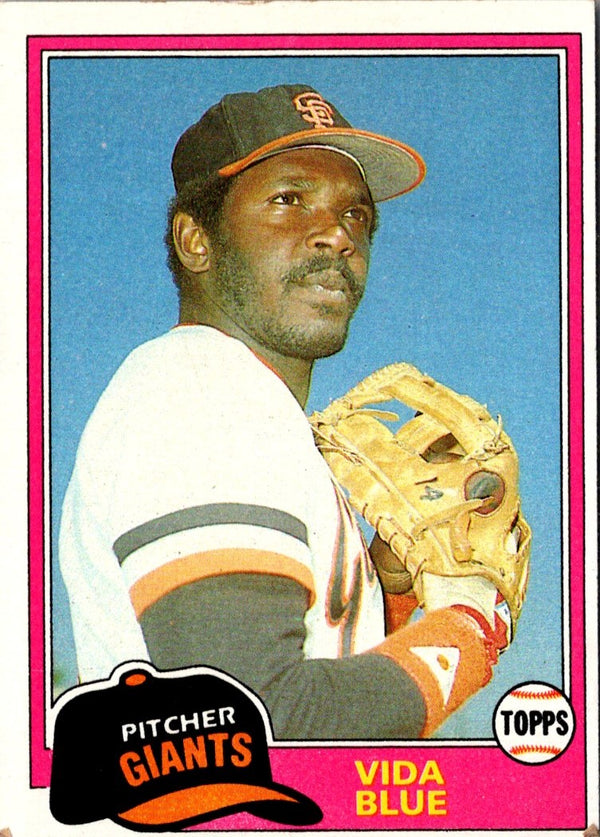 1981 Topps Vida Blue #310