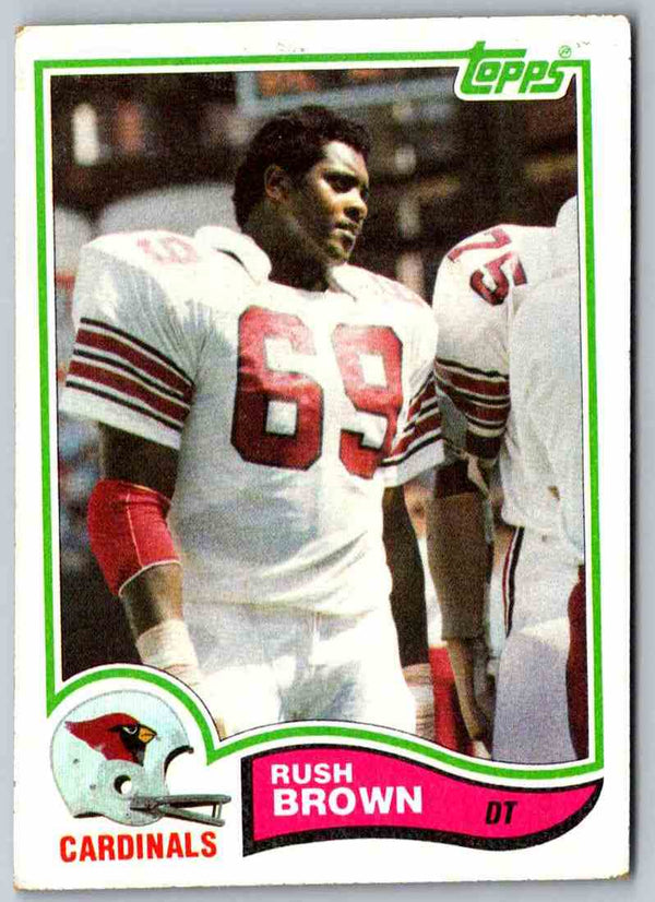 1982 Topps Rush Brown #466