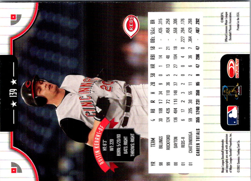 2002 Donruss Austin Kearns