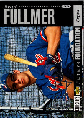 1994 Collector's Choice Brad Fullmer #643 Rookie Silver Signature