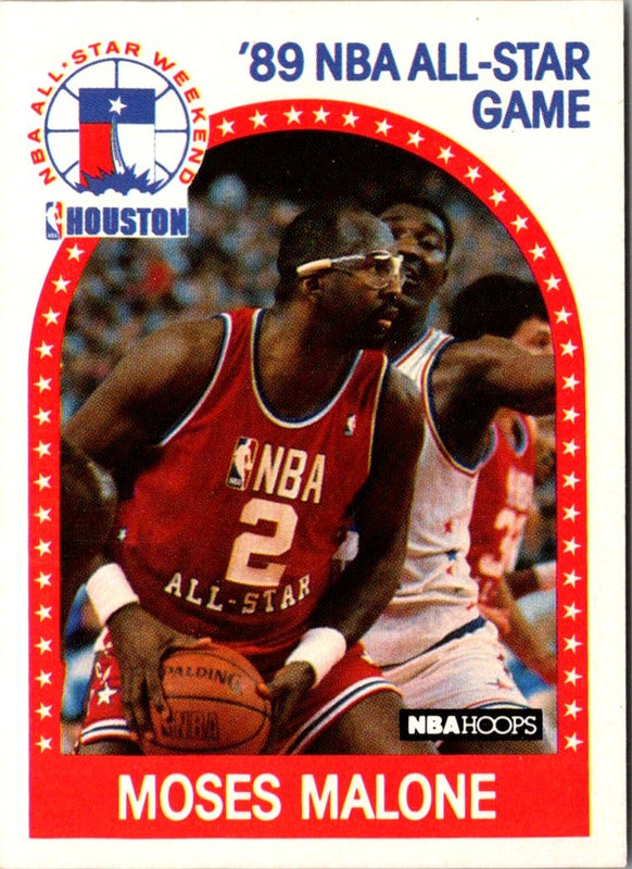 1989 Hoops All-Star Moses Malone #84