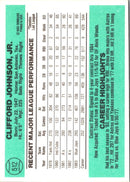 1984 Donruss Cliff Johnson