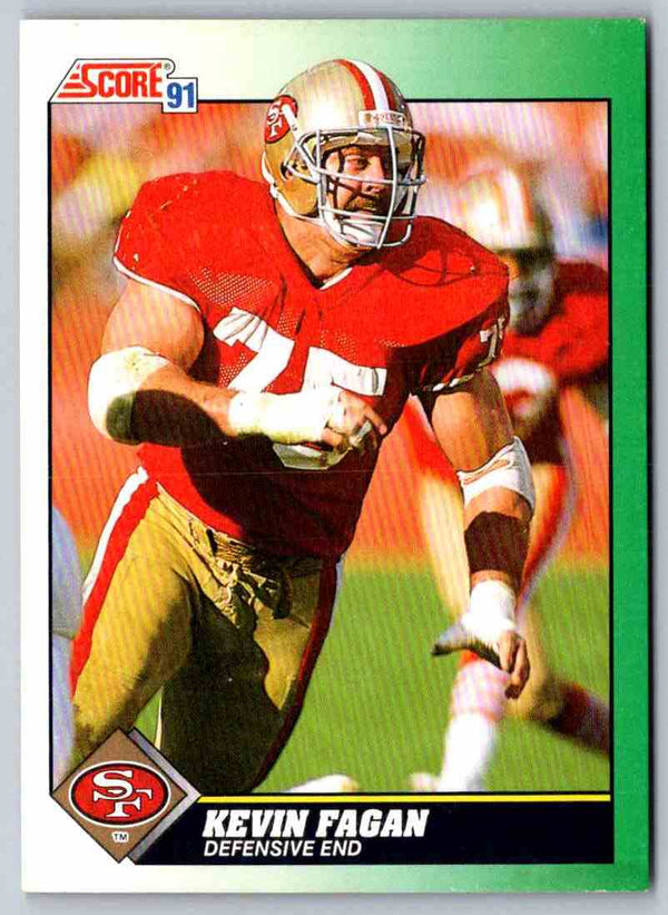 1991 Score Kevin Fagan #275