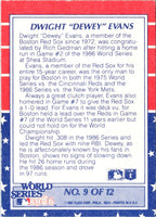 1987 Fleer World Series Dewey! #9