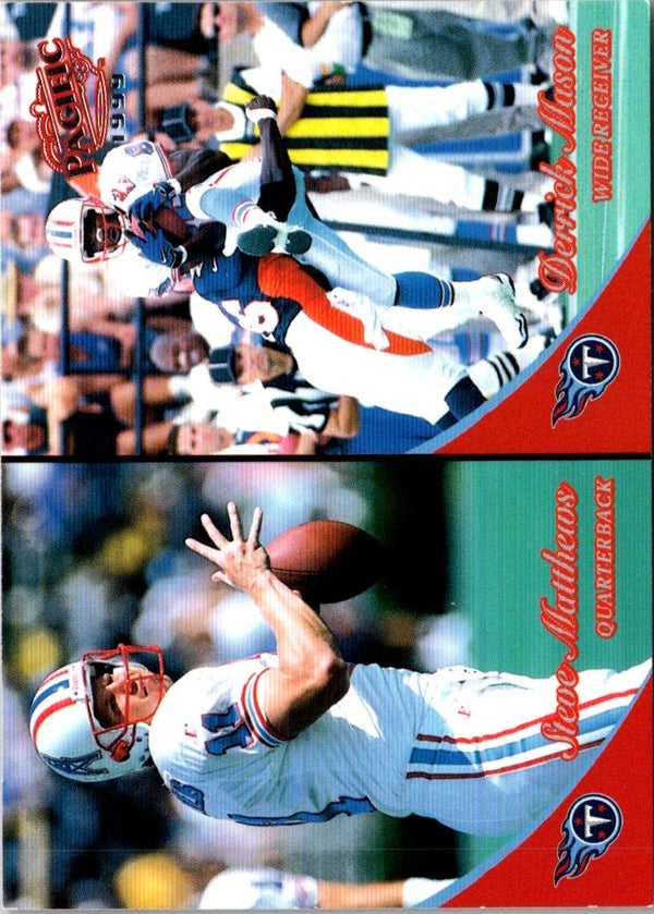 1999 Pacific Derrick Mason/Steve Matthews #404