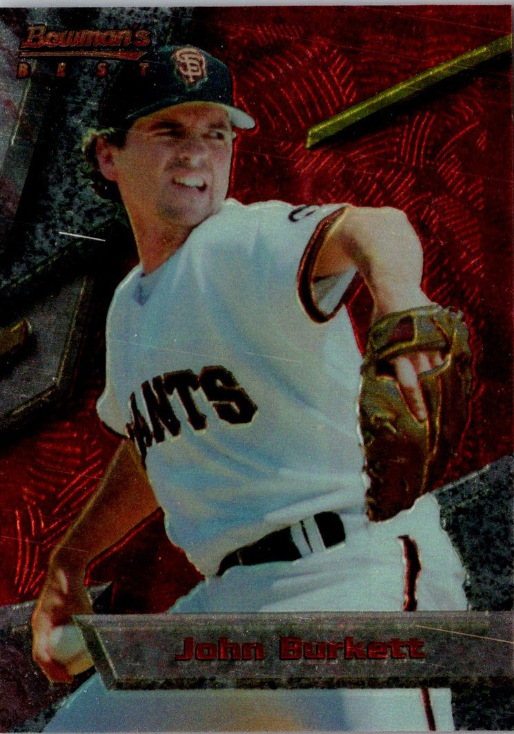 1994 Bowman's Best John Burkett