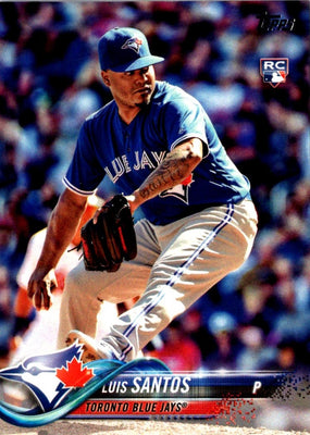 2018 Topps Luis Santos #299 Rookie
