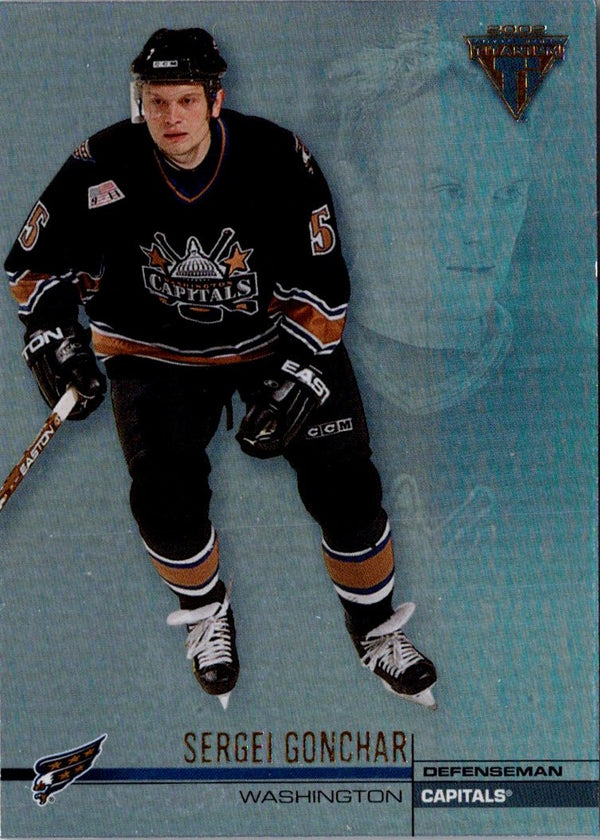 2001 Pacific Private Stock Titanium Sergei Gonchar #141