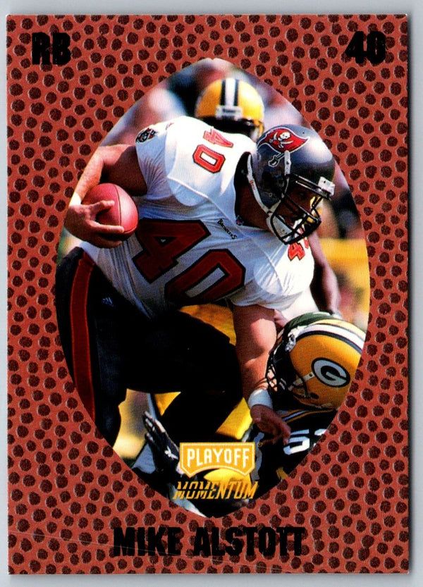 1998 Playoff Momentum Retail Red Mike Alstott #7
