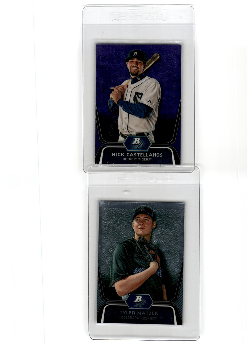 2012 Bowman Platinum Prospects Nick Castellanos