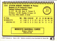 1991 ProCards Steve Phoenix #3086