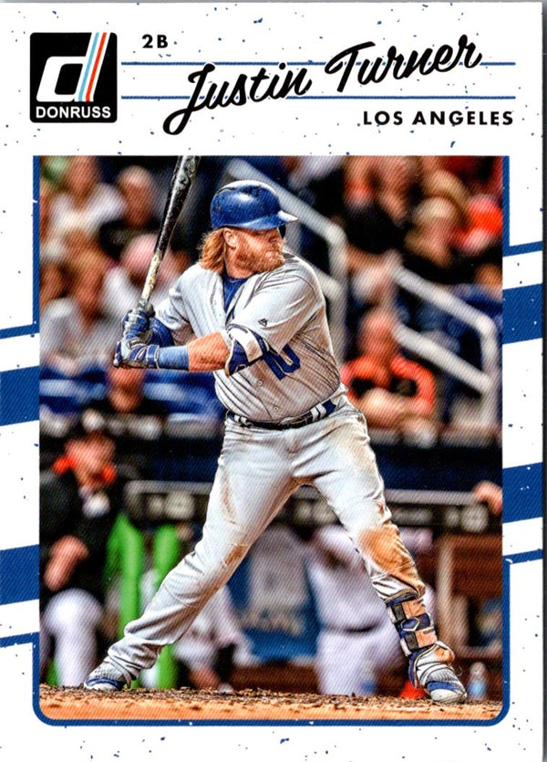 2017 Donruss Justin Turner #107