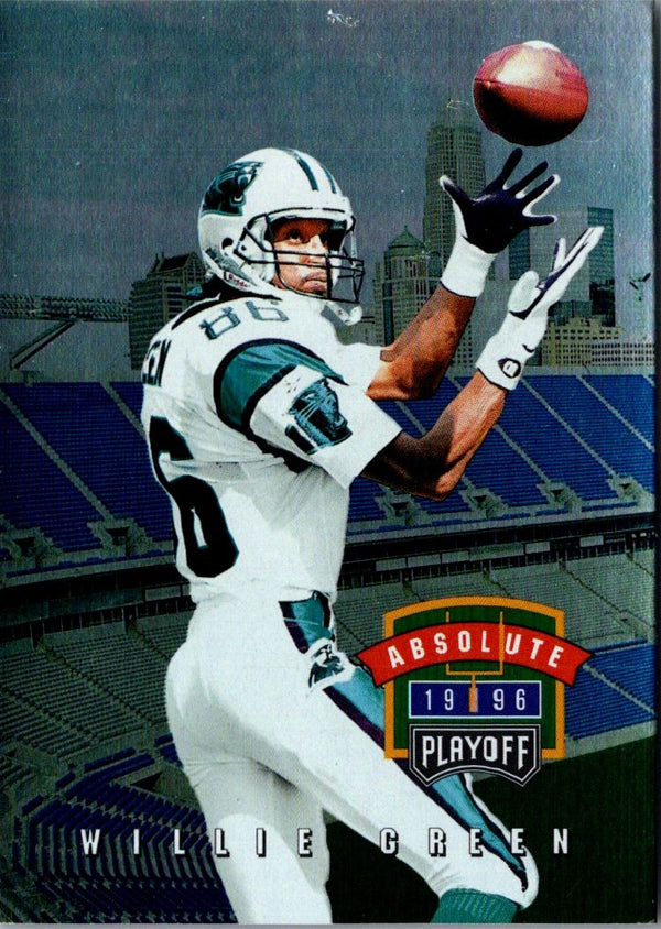 1996 Playoff Absolute Willie Green #83