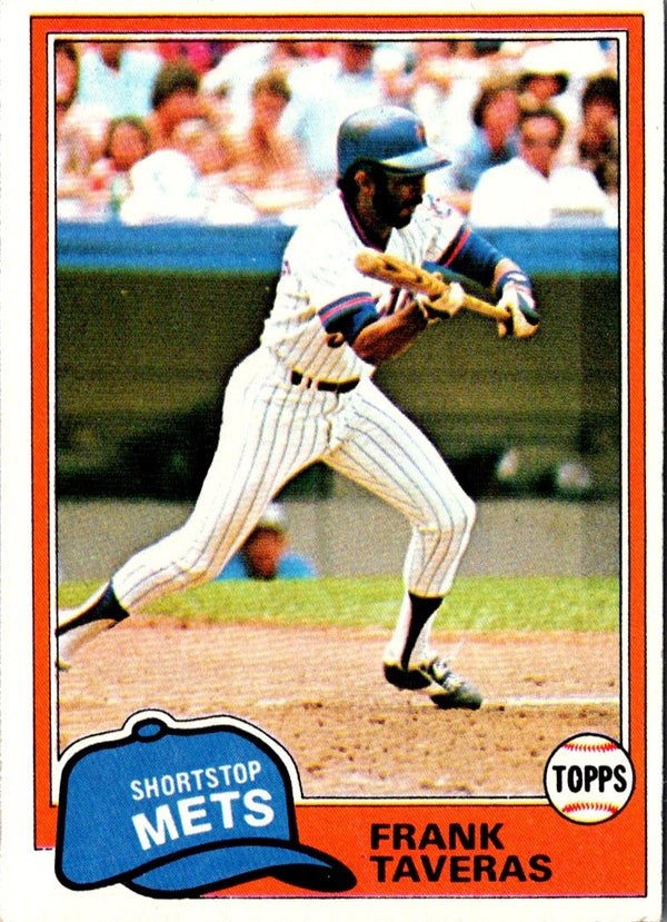 1981 Topps Frank Taveras #343