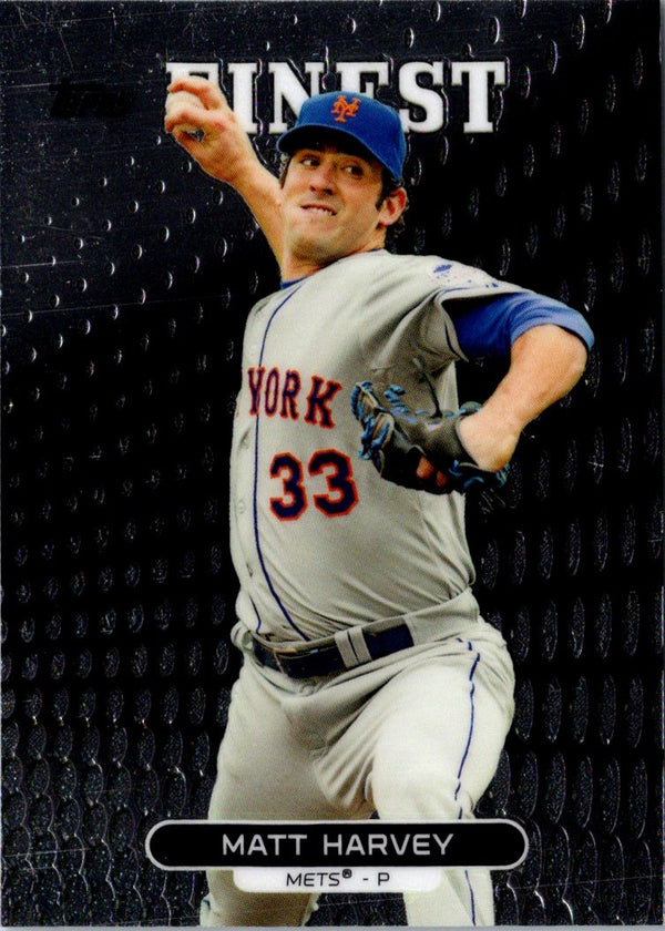 2013 Finest Matt Harvey #76