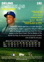 2016 Stadium Club Delino DeShields #192