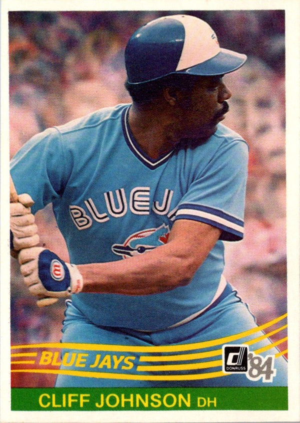 1984 Donruss Cliff Johnson #512