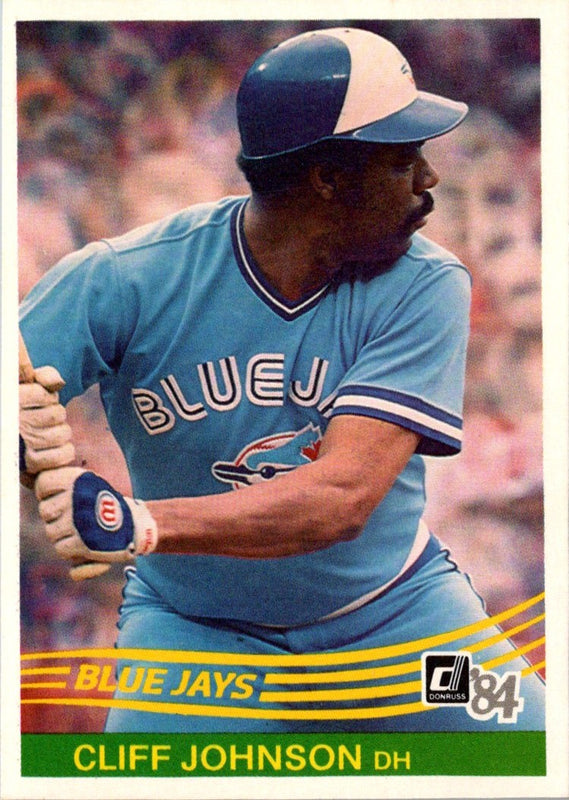 1984 Donruss Cliff Johnson #512