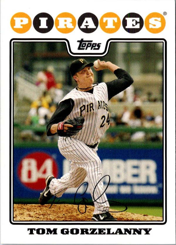 2008 Topps Tom Gorzelanny #470