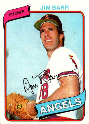 1980 Topps Jim Barr #529