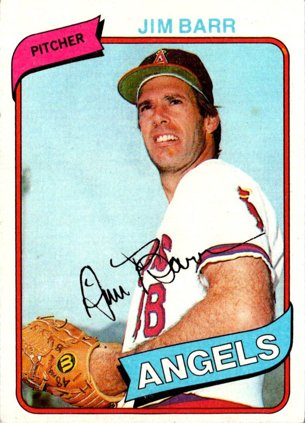 1980 Topps Jim Barr #529