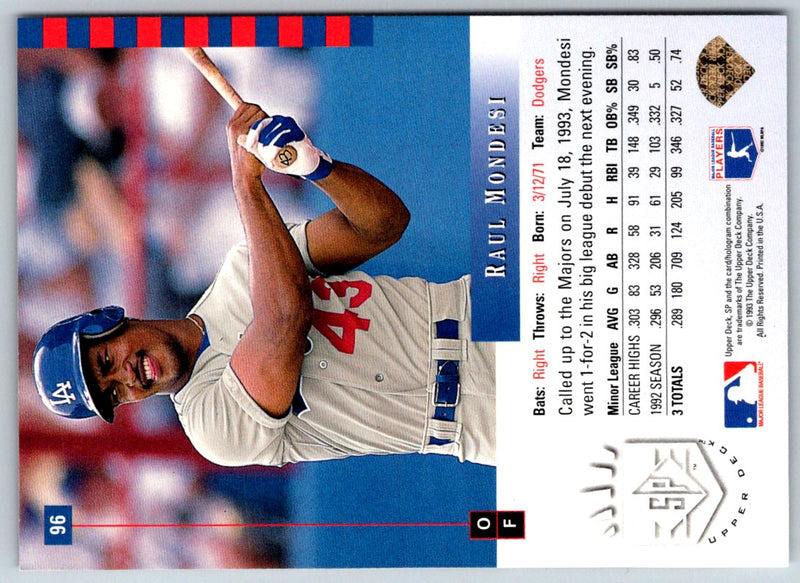 1993 SP Raul Mondesi