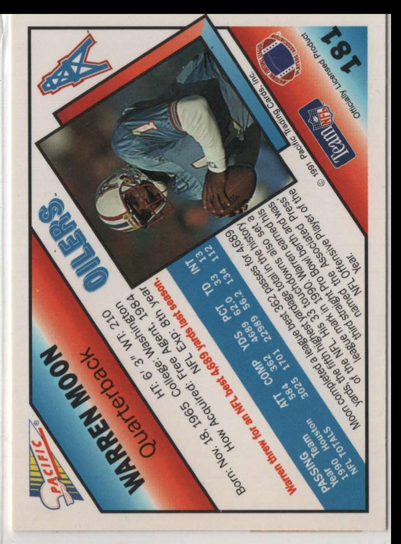1991 Pacific Warren Moon