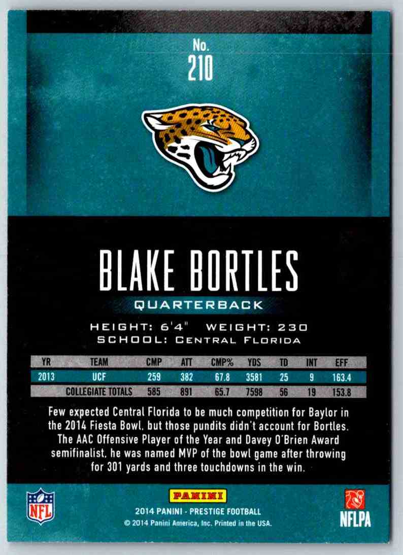 2014 Prestige Blake Bortles