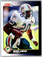 1991 Score Marc Logan #537