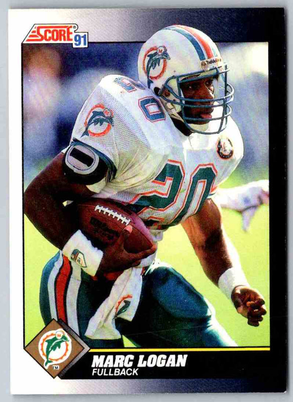 1991 Score Marc Logan #537