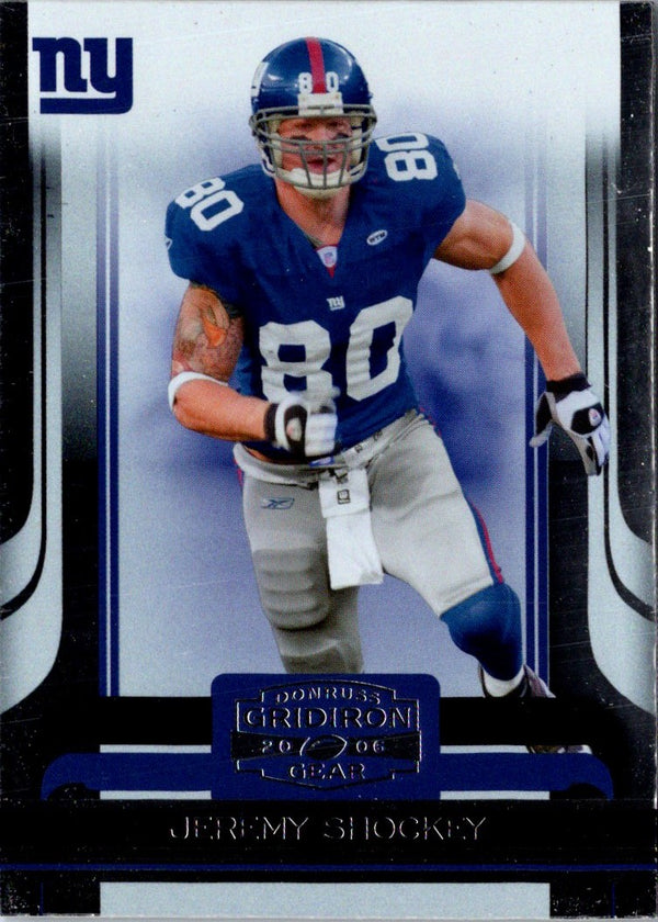 2006 Donruss Gridiron Gear Jeremy Shockey #68