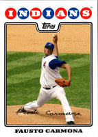 2008 Topps Fausto Carmona #375