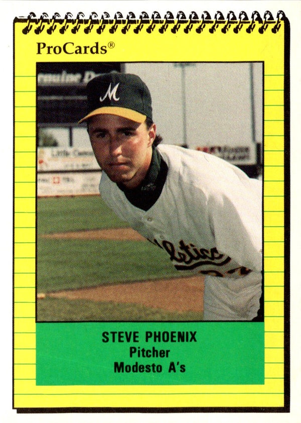 1991 ProCards Steve Phoenix #3086