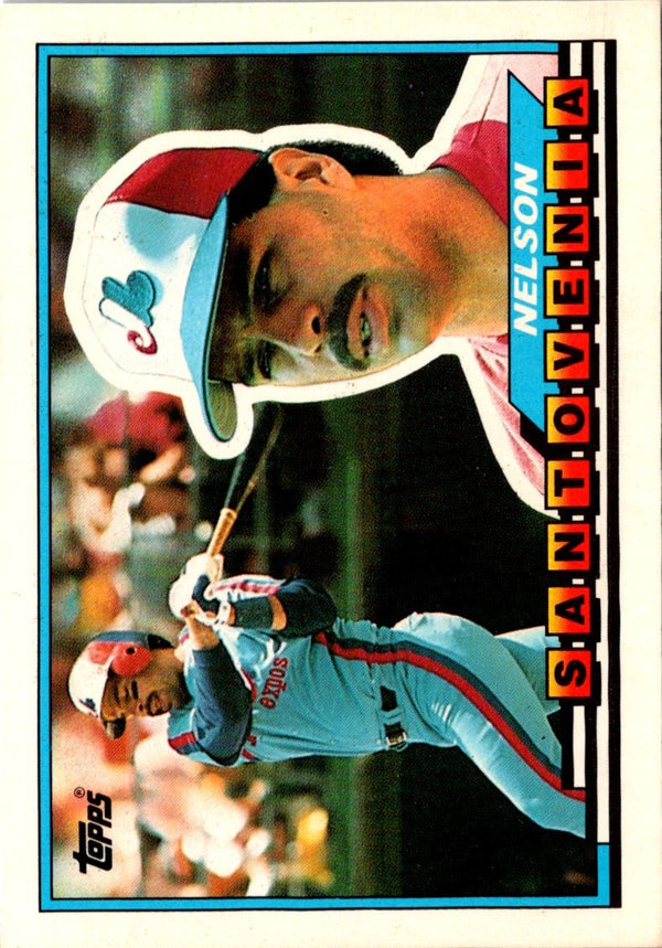 1989 Topps Big Nelson Santovenia #98