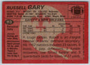 1983 Topps Russell Gary