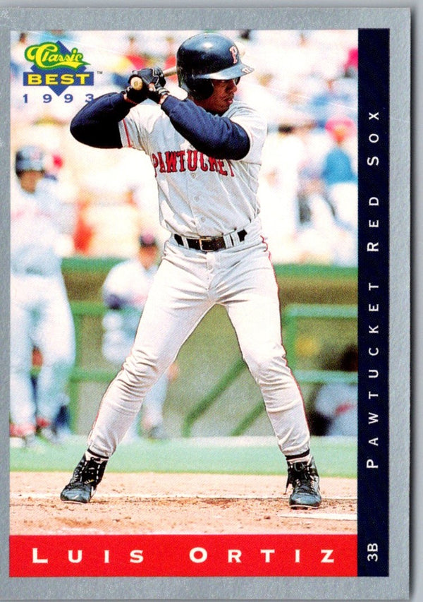 1993 Classic Best Luis Ortiz #57