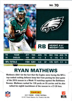 2017 Score Ryan Mathews #70