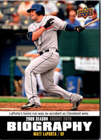 2010 Upper Deck Season Biography Matt LaPorta #SB-162